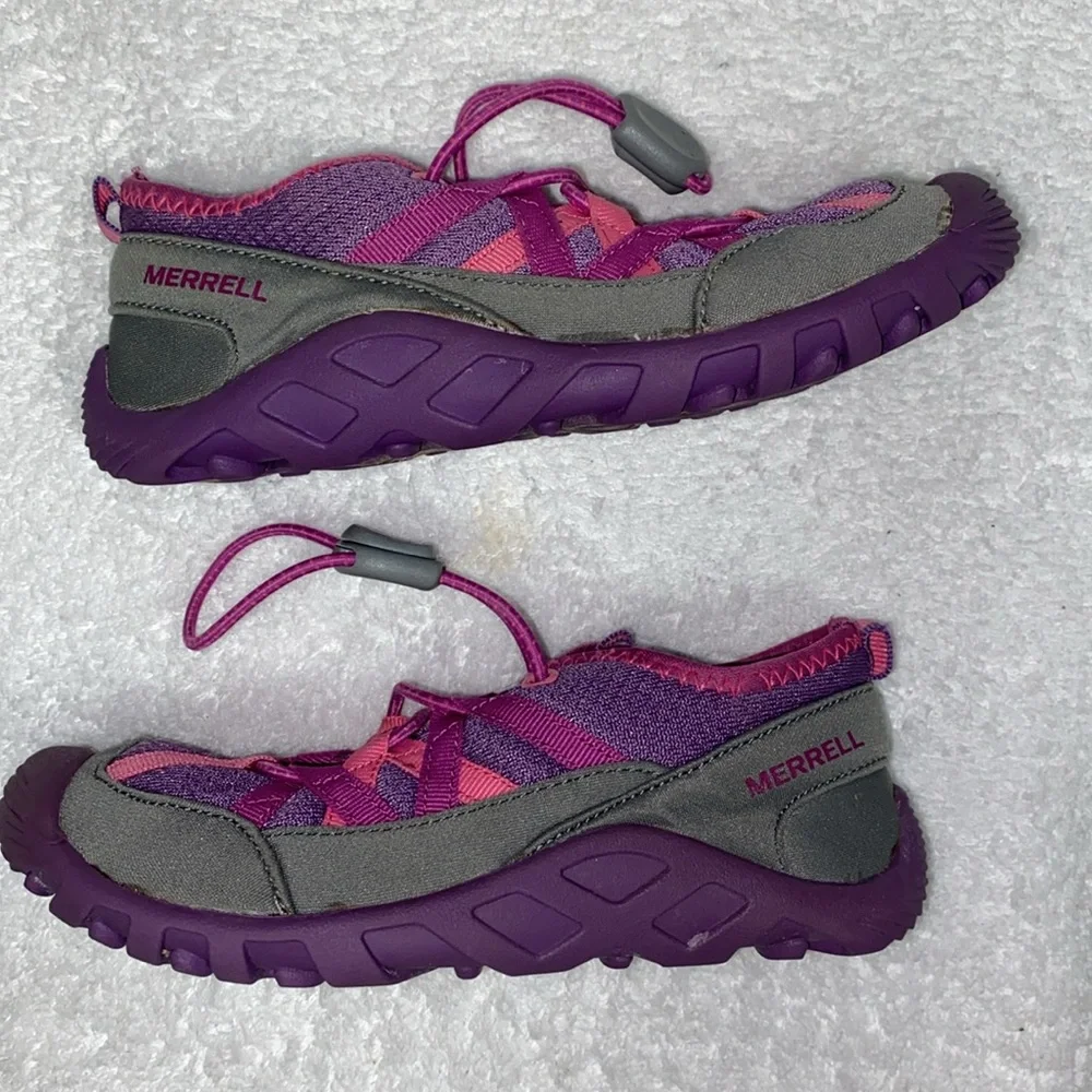 Merrell Hydro Lagoon Sandal Sneakers Purple Pink Youth Girls Size 11